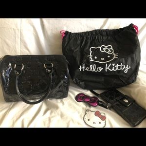 LoungeFly Hello Kitty Handbag and matching wallet